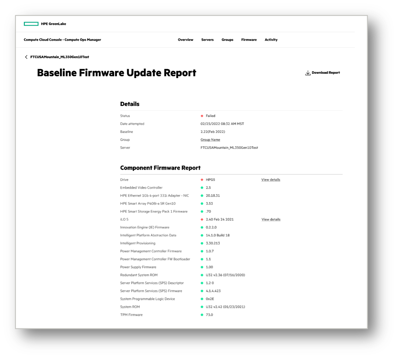 Firmwareoverview HPE GreenLake