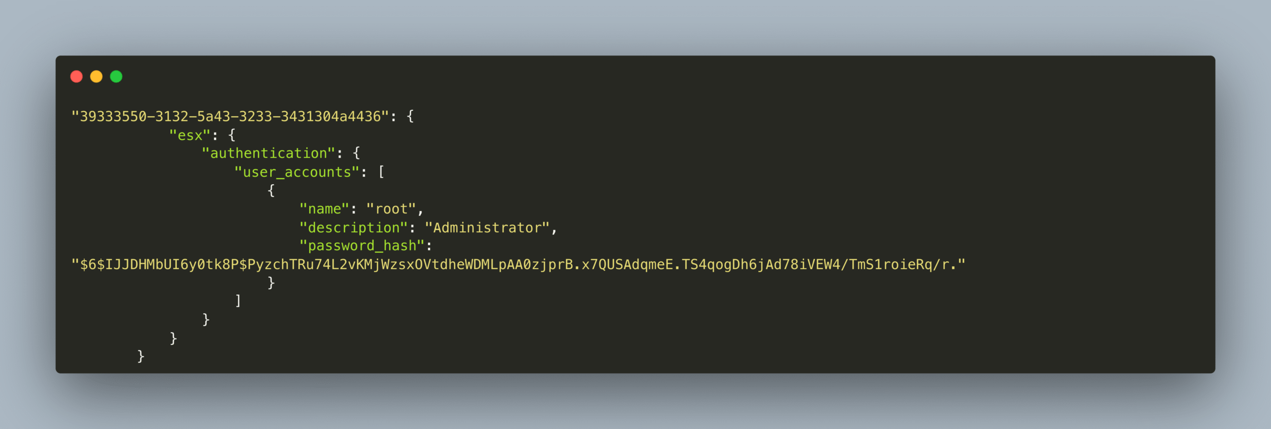Configuration Profile